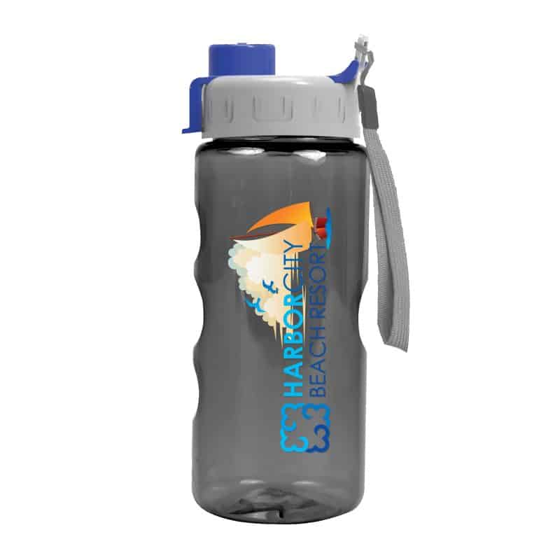 Custom Garyline® Mini Mountain Tritan® Bottle with Quick-Snap Lid - 22 oz. - 1