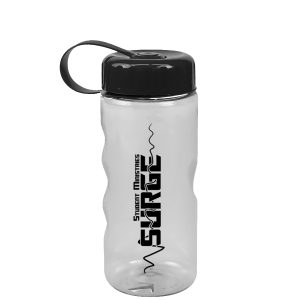 Custom Garyline® Mini Mountain Tritan® Bottle with Tethered Lid - 22 oz.