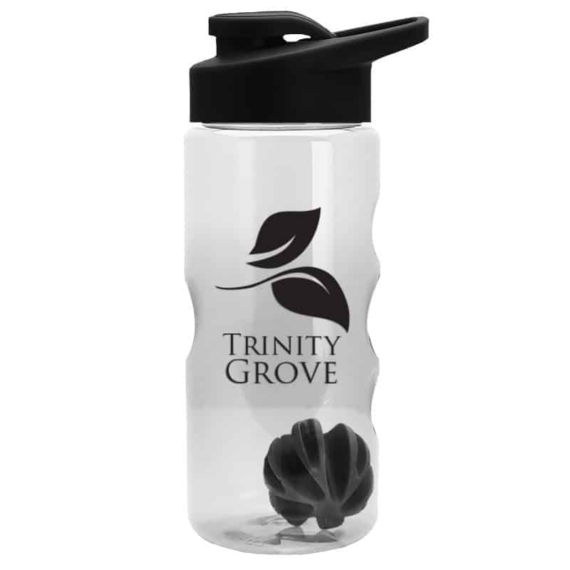 Custom Garyline® Mini Mountain Tritan® Shaker Bottle with Drink-Thru Lid - 22 oz.