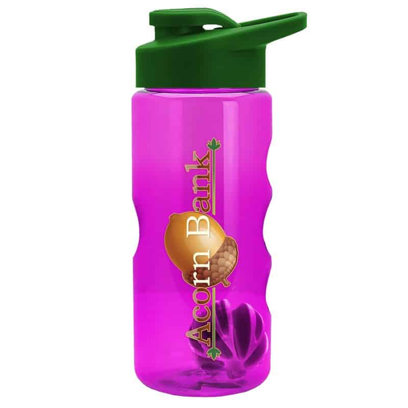 Custom Garyline® Mini Mountain Tritan® Shaker Bottle with Drink-Thru Lid - 22 oz. - 9
