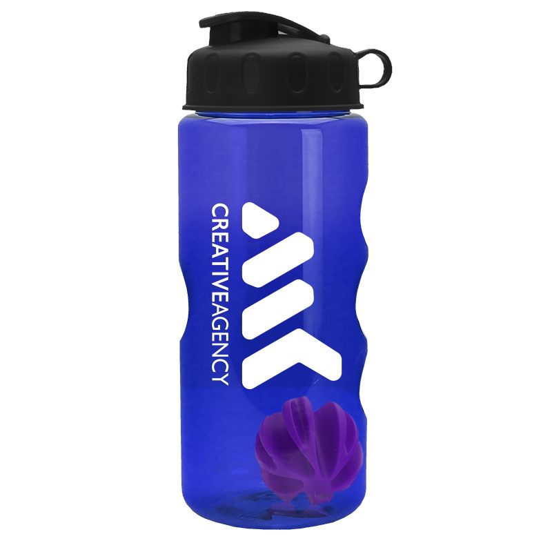 Custom Garyline® Mini Mountain Tritan® Shaker Bottle with Flip Lid - 22 oz. - 4