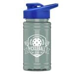 Custom Garyline® Mini RPET Bottle with Drink-Thru Lid - 16 oz. - 1