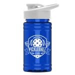 Custom Garyline® Mini RPET Bottle with Drink-Thru Lid - 16 oz. - 5
