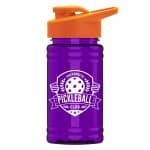 Custom Garyline® Mini RPET Bottle with Drink-Thru Lid - 16 oz. - 9