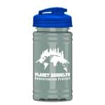 Custom Garyline® Mini RPET Bottle with Flip-Top Lid - 16 oz. - 1