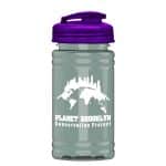 Custom Garyline® Mini RPET Bottle with Flip-Top Lid - 16 oz. - 2
