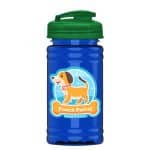 Custom Garyline® Mini RPET Bottle with Flip-Top Lid - 16 oz. - 4