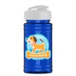 Custom Garyline® Mini RPET Bottle with Flip-Top Lid - 16 oz. - 5