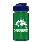 Custom Garyline® Mini RPET Bottle with Flip-Top Lid - 16 oz. - 6