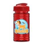 Custom Garyline® Mini RPET Bottle with Flip-Top Lid - 16 oz. - 8