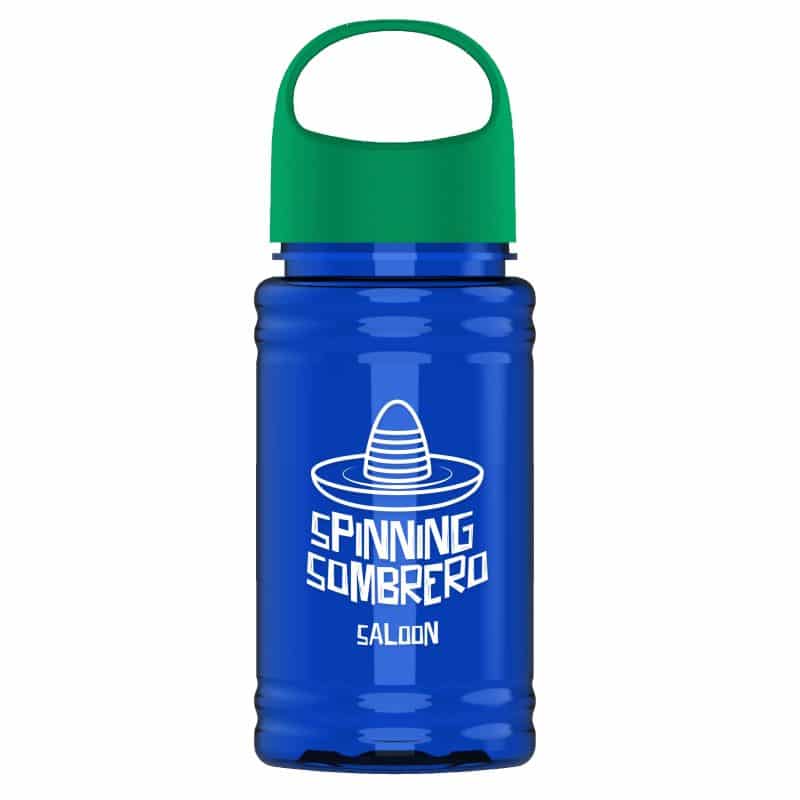 Custom Garyline® Mini RPET Bottle with Oval Crest Lid - 16 oz. - 3