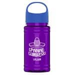 Custom Garyline® Mini RPET Bottle with Oval Crest Lid - 16 oz. - 7