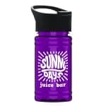 Custom Garyline® Mini RPET Bottle with Pop-Up Lid - 16 oz. - 6