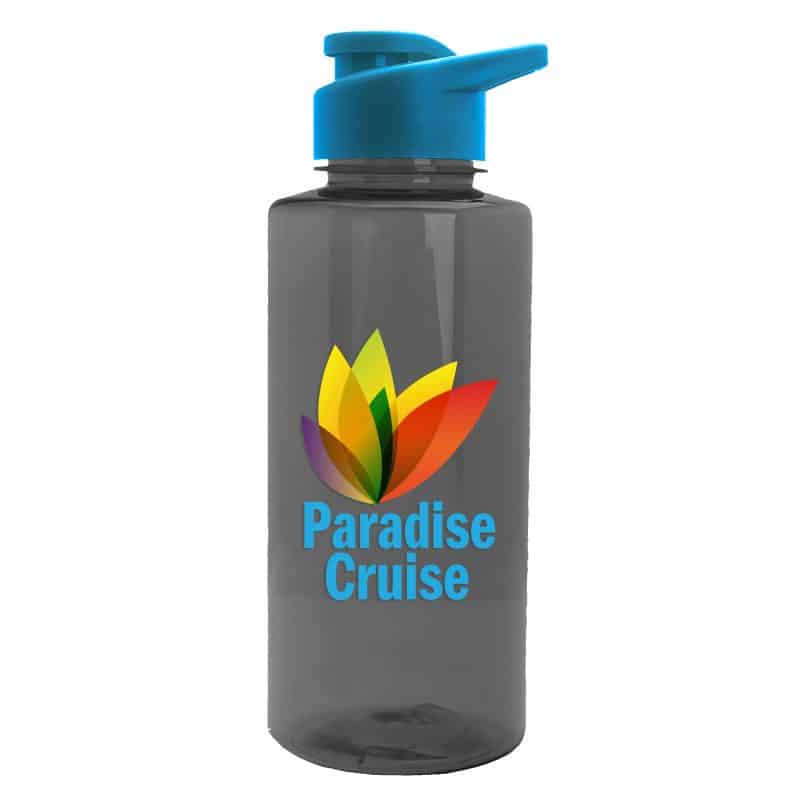 Custom Garyline® Mountaineer Tritan® Bottle with Drink-Thru Lid - 36 oz. - 2