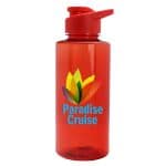 Custom Garyline® Mountaineer Tritan® Bottle with Drink-Thru Lid - 36 oz. - 7