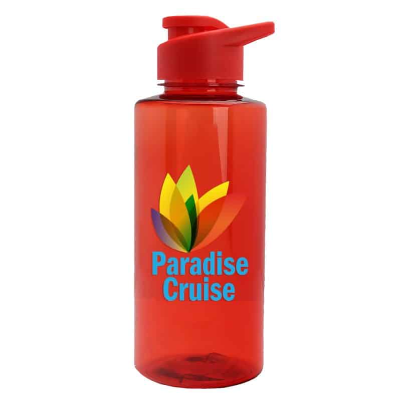 Custom Garyline® Mountaineer Tritan® Bottle with Drink-Thru Lid - 36 oz. - 7