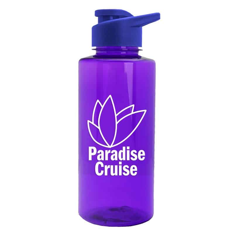 Custom Garyline® Mountaineer Tritan® Bottle with Drink-Thru Lid - 36 oz. - 8