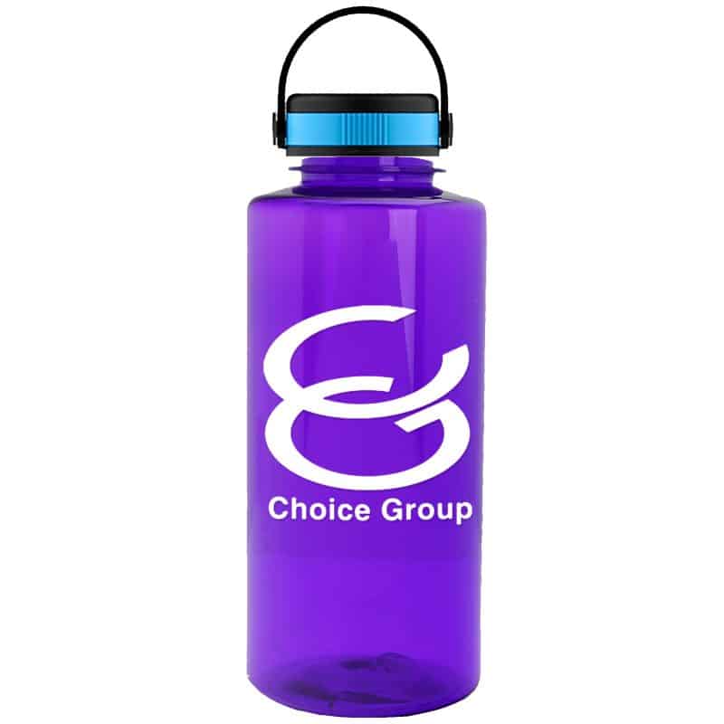 Custom Garyline® Mountaineer Tritan® Bottle with Grip Lid - 36 oz. - 6