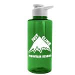 Custom Garyline® Mountaineer Tritan® Renew Bottle with Drink-Thru Lid - 36 oz. - 7