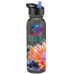 Custom Garyline® Outdoorsman Tritan® Bottle with Flip-Straw Lid - 24 oz. - 1