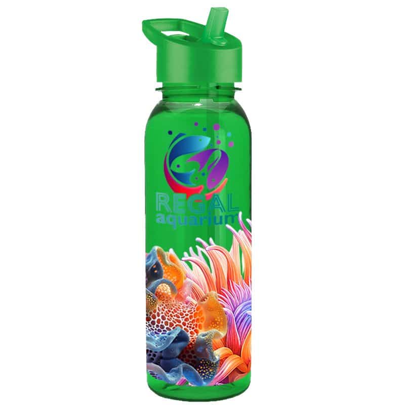 Custom Garyline® Outdoorsman Tritan® Bottle with Flip-Straw Lid - 24 oz. - 3