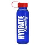 Custom Garyline® Outdoorsman Tritan® Renew Bottle with Tethered Lid - 24 oz. - 2