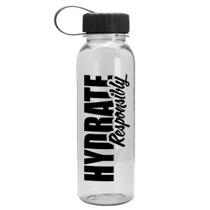 Custom Garyline® Outdoorsman Tritan® Renew Bottle with Tethered Lid - 24 oz.