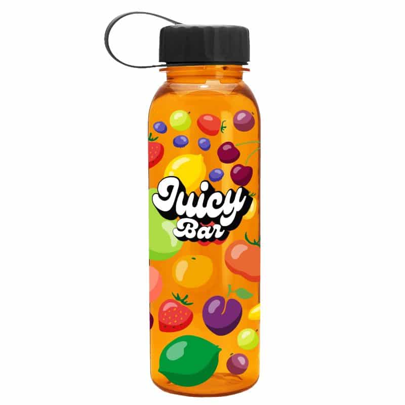 Custom Garyline® Outdoorsman Tritan® Renew Bottle with Tethered Lid - 24 oz. - 5