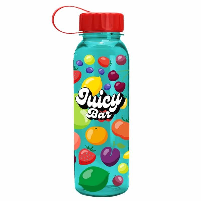 Custom Garyline® Outdoorsman Tritan® Renew Bottle with Tethered Lid - 24 oz. - 7