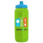 Custom Garyline® Pint Sport Bottle with Push-Pull Lid - 16 oz. - 3