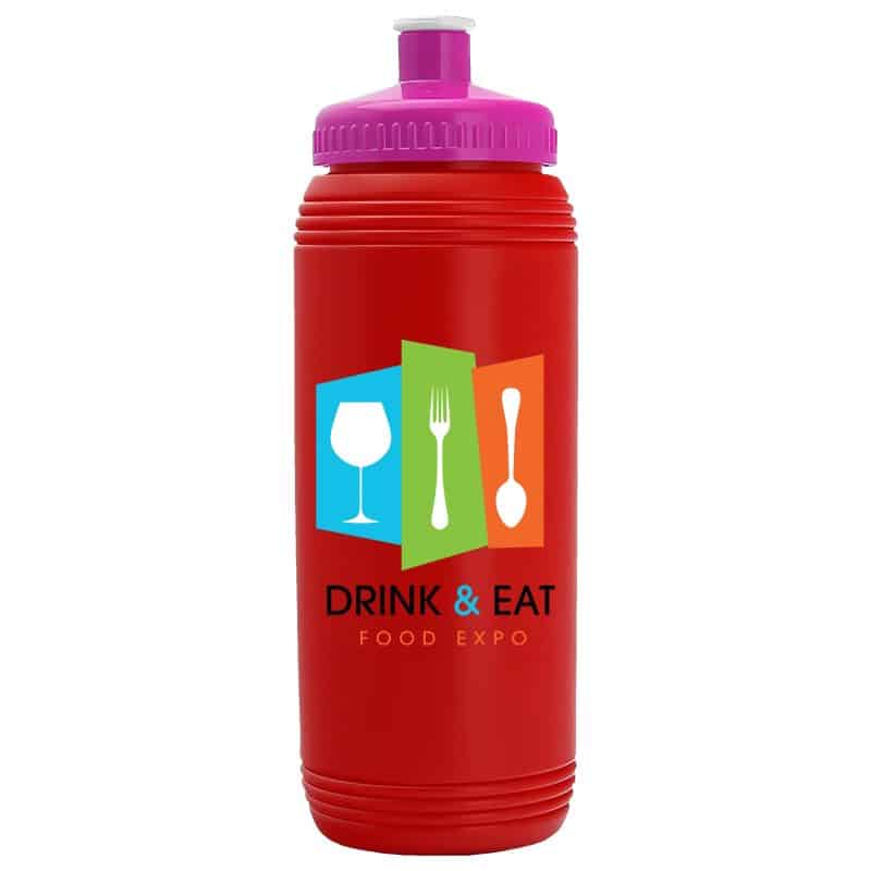 Custom Garyline® Pint Sport Bottle with Push-Pull Lid - 16 oz. - 7