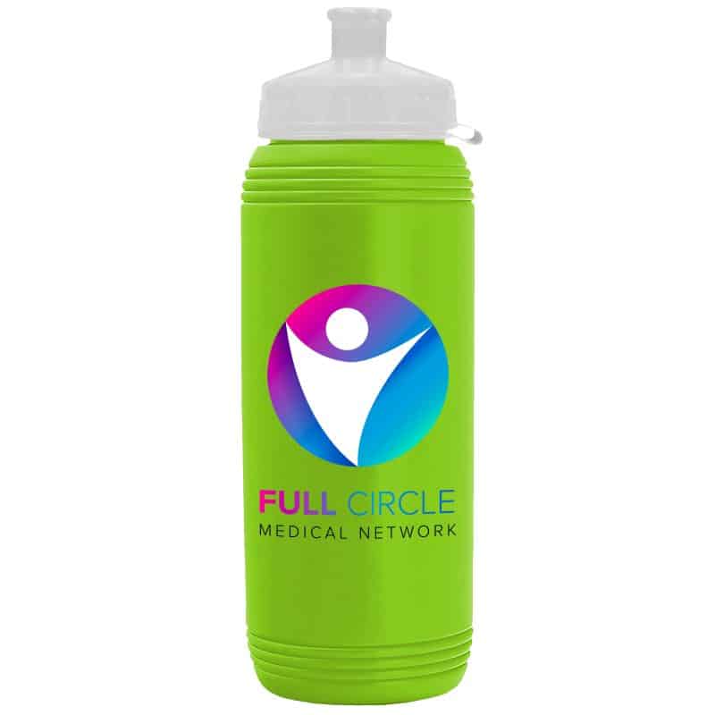 Custom Garyline® Pint Sport Bottle with Tethered Push-Pull Lid - 16 oz. - 1