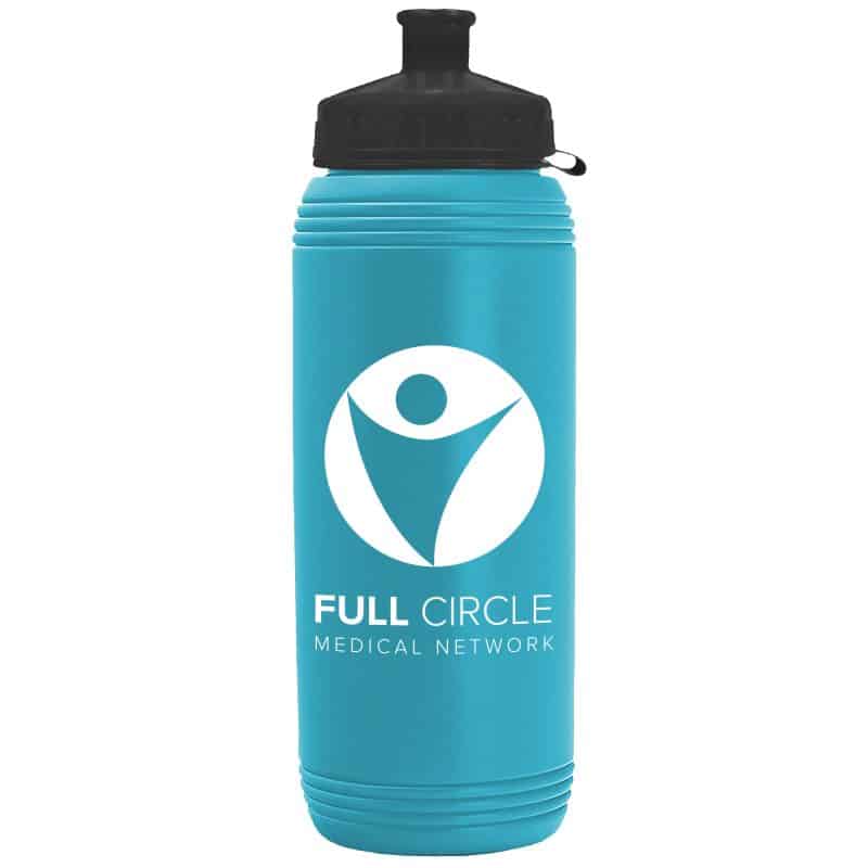 Custom Garyline® Pint Sport Bottle with Tethered Push-Pull Lid - 16 oz.