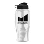 Custom Garyline® Poly+ Bottle with Flip Lid - 27 oz.