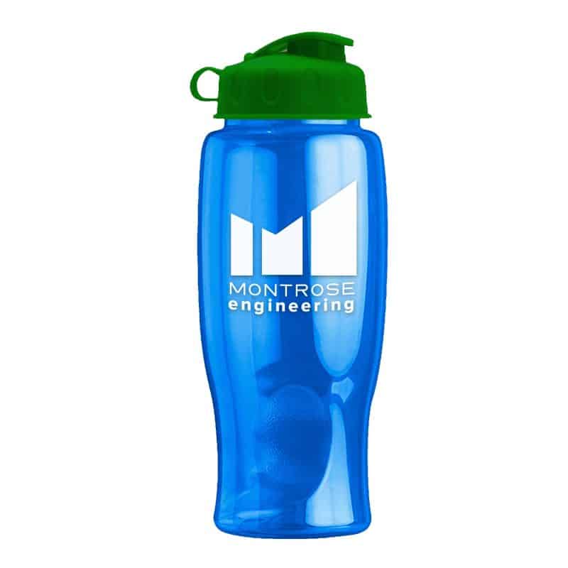 Custom Garyline® Poly+ Bottle with Flip Lid - 27 oz. - 2