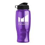 Custom Garyline® Poly+ Bottle with Flip Lid - 27 oz. - 8