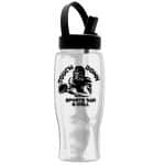 Custom Garyline® Poly+ Bottle with Flip-Straw