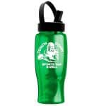 Custom Garyline® Poly+ Bottle with Flip-Straw