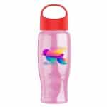 Custom Garyline® Poly+ Bottle with Oval Crest Lid - 27 oz. - 5