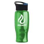 Custom Garyline® Poly+ Bottle with Pop-Up Lid - 27 oz. - 3