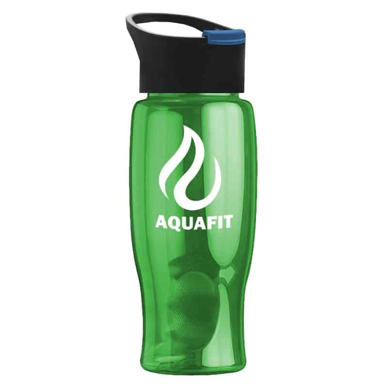 Custom Garyline® Poly+ Bottle with Pop-Up Lid - 27 oz. - 3