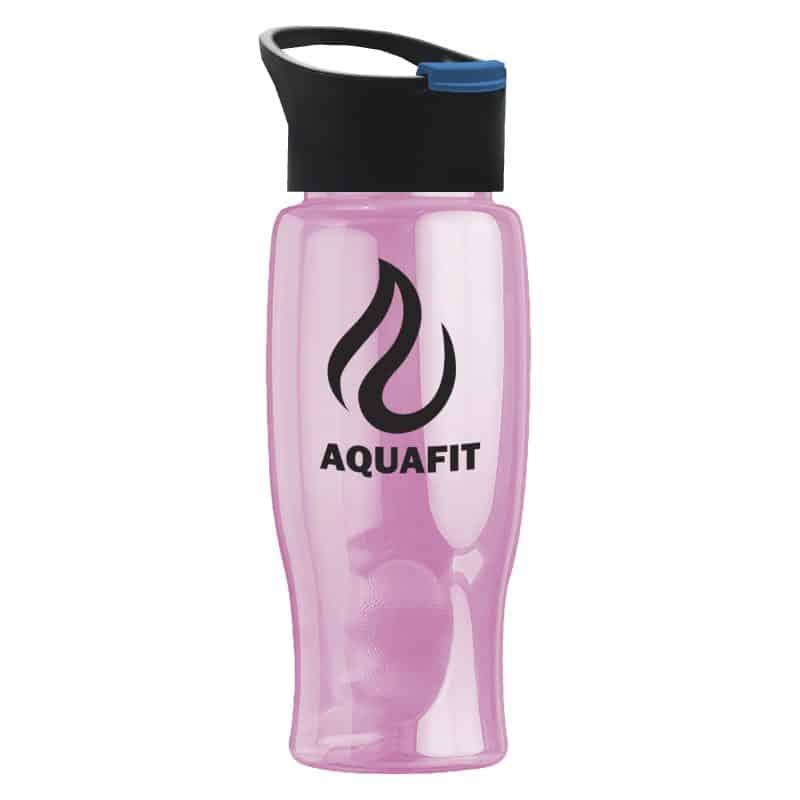 Custom Garyline® Poly+ Bottle with Pop-Up Lid - 27 oz. - 5