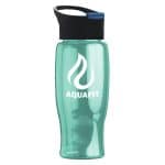 Custom Garyline® Poly+ Bottle with Pop-Up Lid - 27 oz. - 7