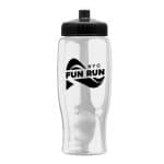 Custom Garyline® Poly+ Bottle with Push-Pull Lid - 27 oz.