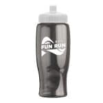 Custom Garyline® Poly+ Bottle with Push-Pull Lid - 27 oz. - 3