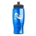 Custom Garyline® Poly+ Bottle with Push-Pull Lid - 27 oz. - 4