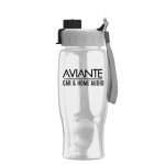 Custom Garyline® Poly+ Bottle with Quick-Snap Lid - 27 oz.