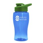 Custom Garyline® Poly+ Jr. Bottle with Drink-Thru Lid - 18 oz. - 4