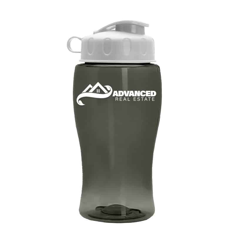 Custom Garyline® Poly+ Jr. Bottle with Flip Lid - 18 oz. - 3