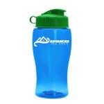 Custom Garyline® Poly+ Jr. Bottle with Flip Lid - 18 oz. - 4